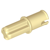 LEGO 樂高 米色 帶十字軸連接器 Axle Pin without Friction 3749 4666579
