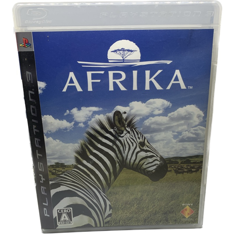 PS3 非洲 Afrika  日版 盒裝 附說明書 二手