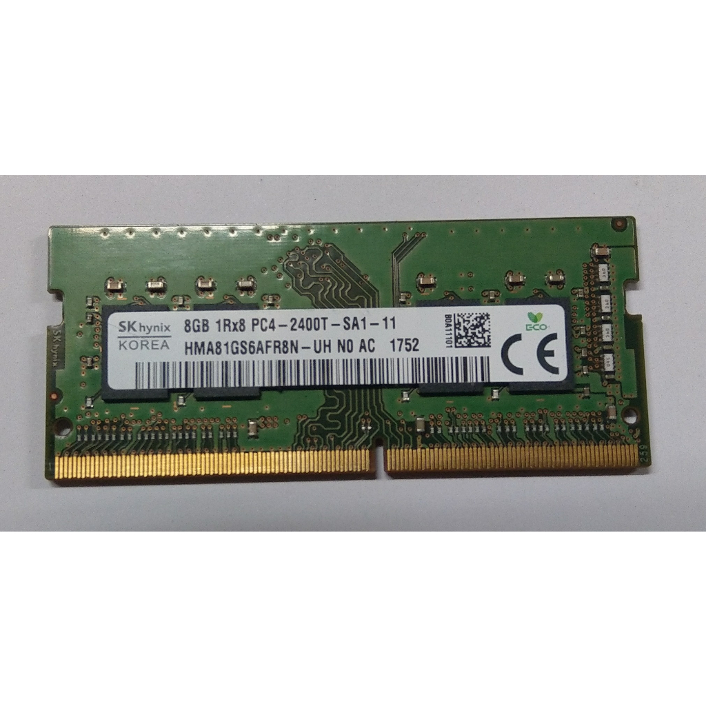 含稅 SK hynix DDR4 2400T 8G 筆記型電腦 雙面顆粒  06R026