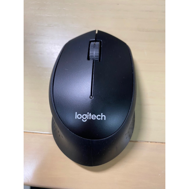 《二手》Logitech 羅技 M331 靜音滑鼠 無線滑鼠 舒適靜音滑鼠 黑色