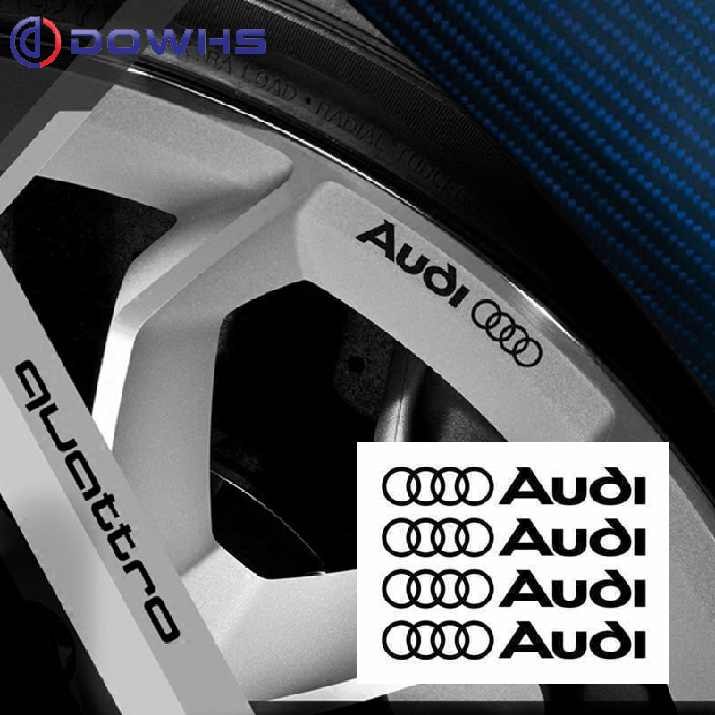 【數位光電】 奧迪Audi Quattor 剎車 Audi 卡鉗貼紙 SLine 輪圈 鋁圈 RS貼 改裝車貼 Audi