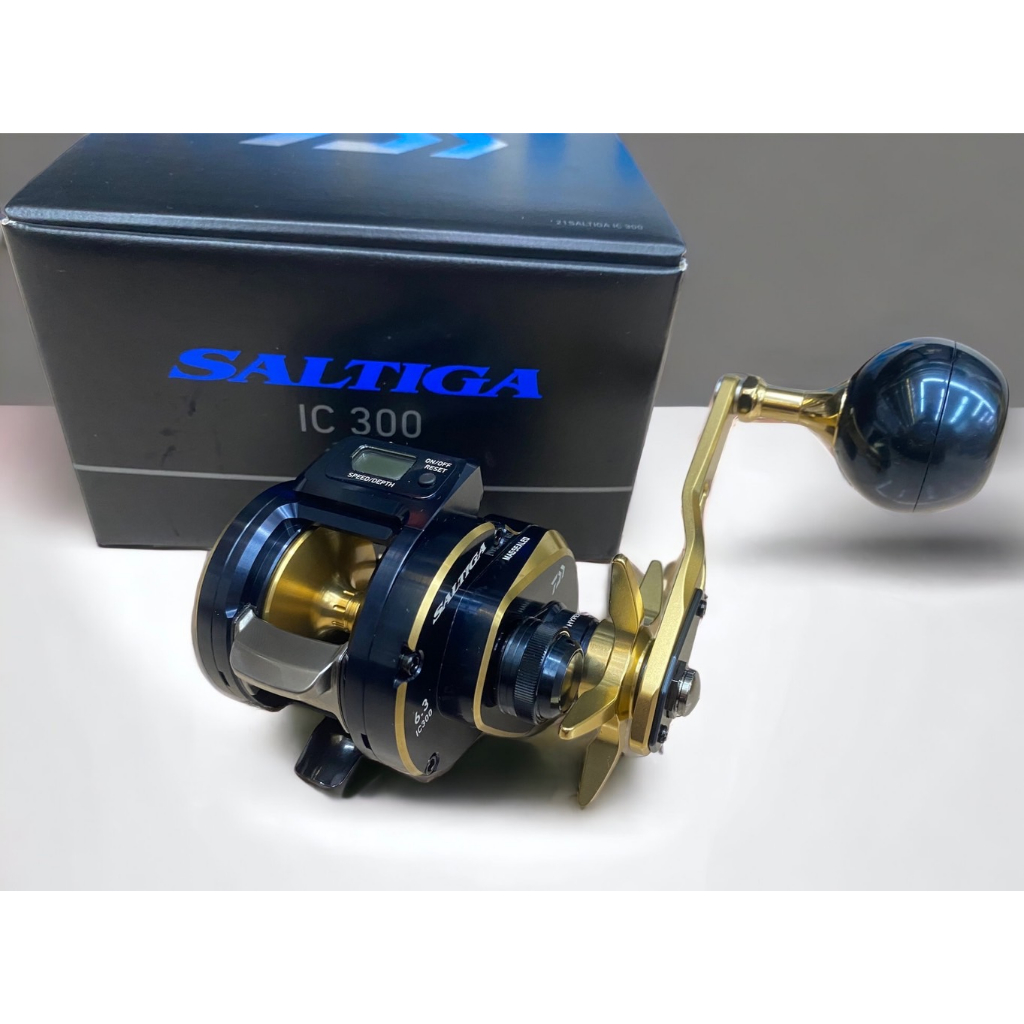 海天龍釣具~DAIWA SALTIGA IC 300 右手版頂級機款捲線器