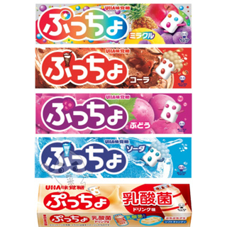 【米糖】日本 UHA 味覺糖 條糖 軟糖 味覺糖普超條糖 可樂 紫葡萄 綜合水果 蘇打 乳酸菌 日本軟糖