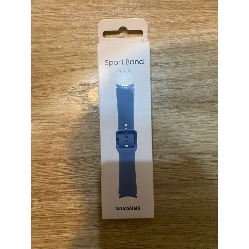 Galaxy Watch5 系列雙色錶帶 原廠全新未拆封錶帶 水藍 S/M