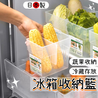 【小日驚奇🌈日本製 】冰箱收納盒 收納盒 冰箱置物盒 inomata 蔬果盒 冰箱整理籃 冰箱整理盒 蔬果整理盒