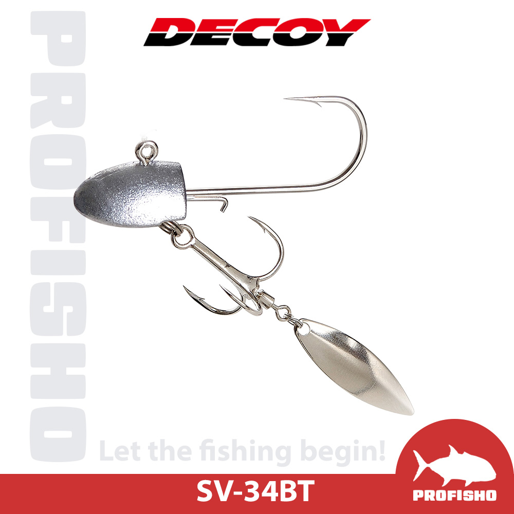 【搏漁所釣具】Decoy S.G.Head BT  SV-34BT 汲頭鉤 ﻿日本製﻿ ﻿鱸魚﻿ ﻿比目魚﻿ ﻿海釣用