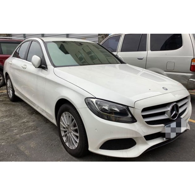 BENZ C180 2015-01 白 1.6 汽油 四門 售價: 60.9萬