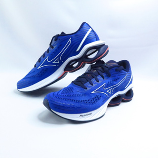 Mizuno WAVE CREATION 24 男款慢跑鞋 J1GC230153 寶藍色