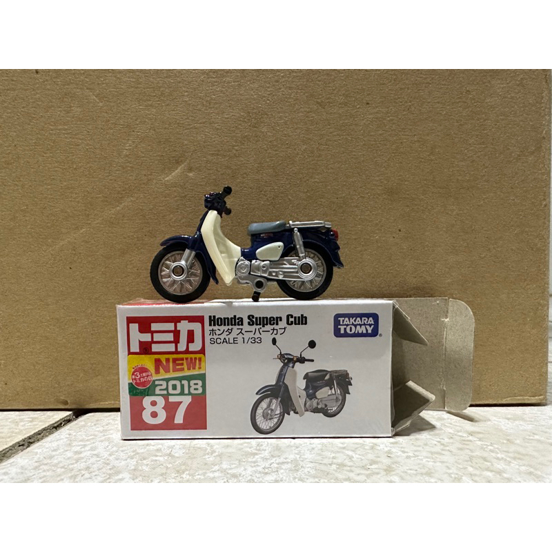 Tomica多美 小汽車 新車貼 87 Honda Super Cub 復古檔車 本田魂 金旺90 100 CT125