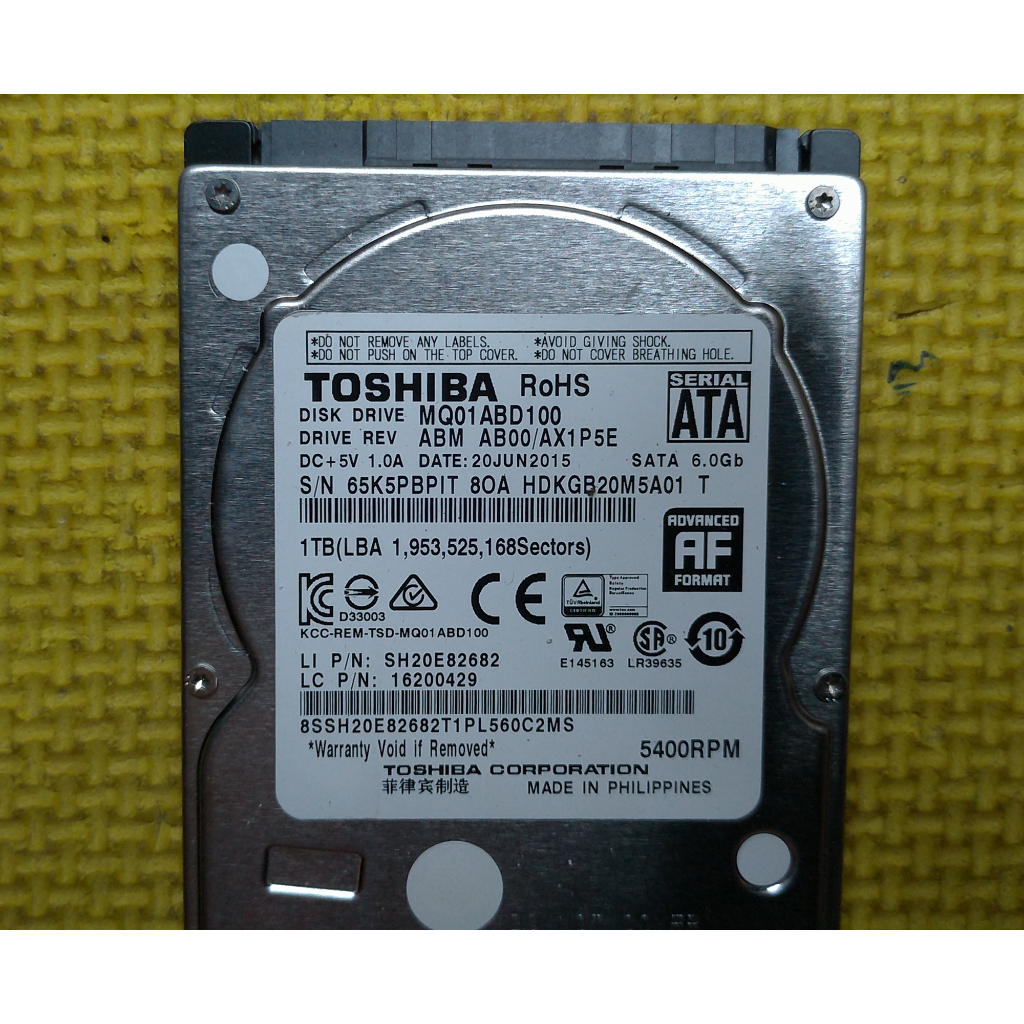 ※含稅附發票※3.5吋桌機硬碟WD東芝Seagate日立 1TB 2TB  2.5吋筆記型用硬碟 外接 擴充 行動硬碟