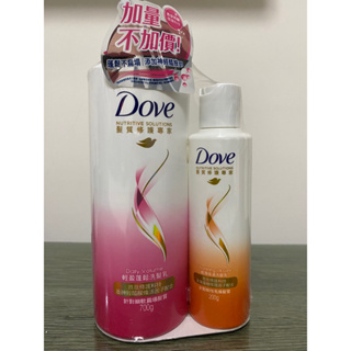 DOVE多芬輕盈蓬鬆洗髮乳700g+清潤保濕洗髮乳200g