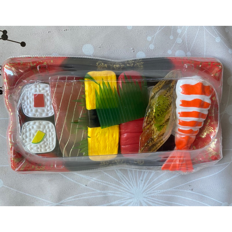 日式料理 壽司 飯糰 花壽司 軍艦 DIY 組裝 家家酒 切菜 燒酒 魔鬼氈 廚師 兒童 切切樂 食物 日本料理 玩具