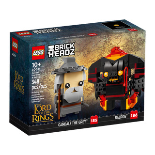 【台中翔智積木】LEGO 樂高 BrickHeadz 40631 灰袍甘道夫™ 與炎魔