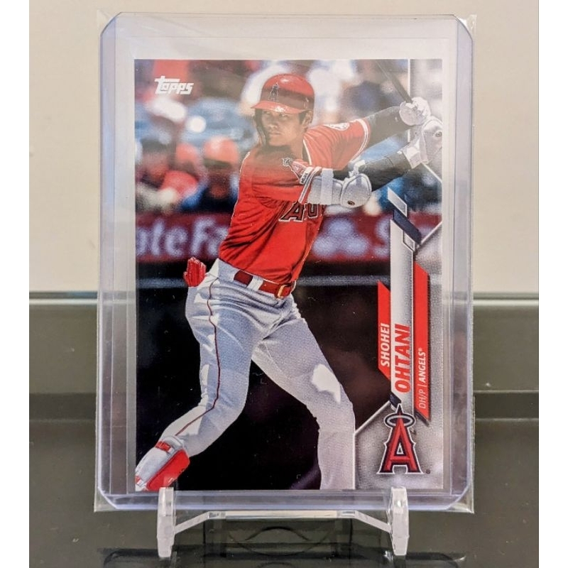 大谷翔平 2020 topps SERIES ONE #125 揮擊準備動作 球員卡