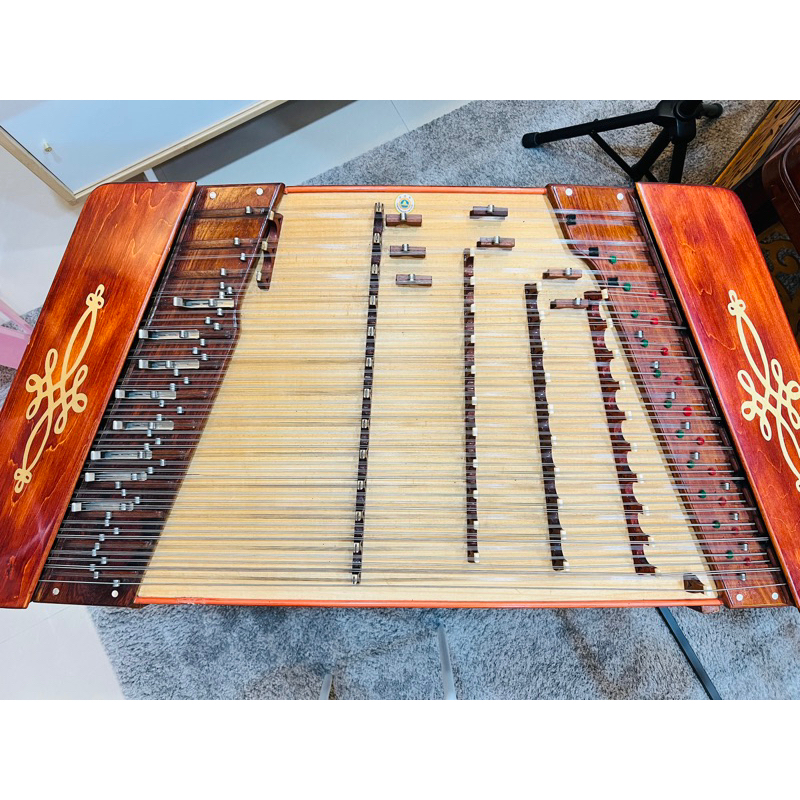 💢竹瑄樂坊💢402二手揚琴出售-包含揚琴/琴盒/琴架/調音板手/調音整理/