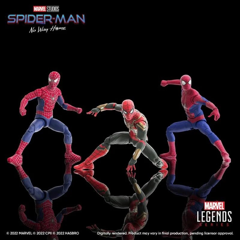 Marvel legends 孩之寶 蜘蛛人 無家日 三人包 三代同堂 現貨 全新未拆