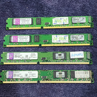 二手金士頓Kingston DDR3 4GB KVR1333D3N9/4G 桌機雙面記憶體(窄版)