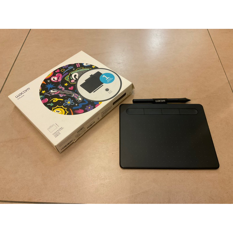 [ 二手 ]Wacom 電繪板intous basic CTL-4100（黑）#免運費