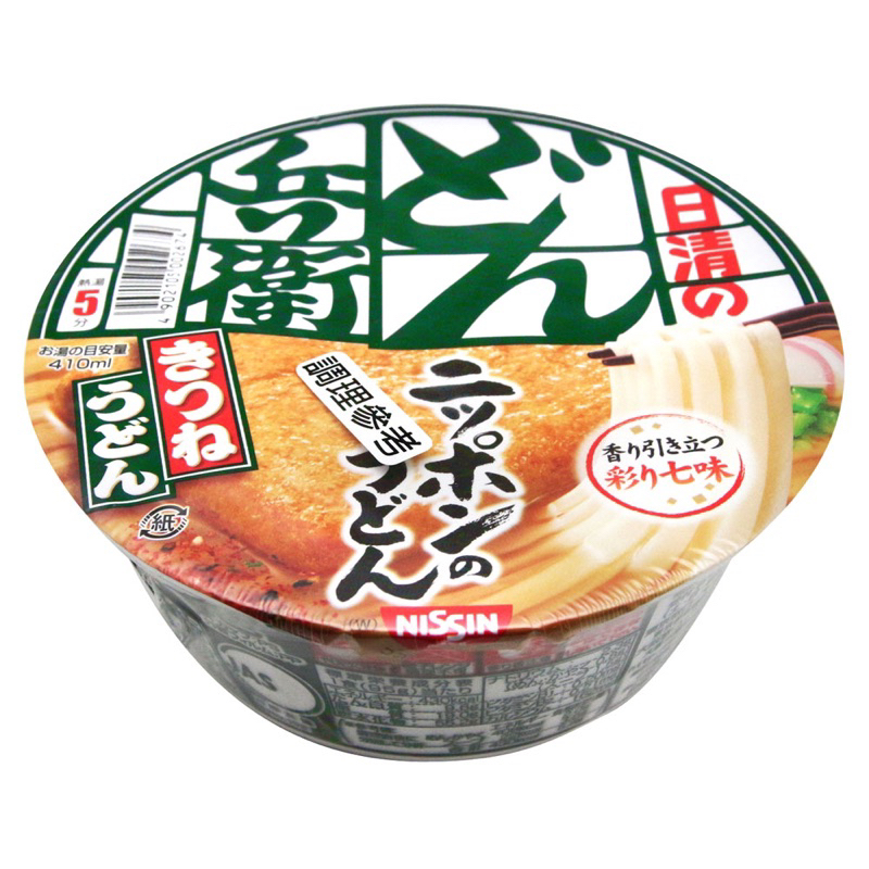 日本NISSIN日清泡麵-咚兵衛油豆腐烏龍麵 豆皮烏龍麵 豆皮泡麵