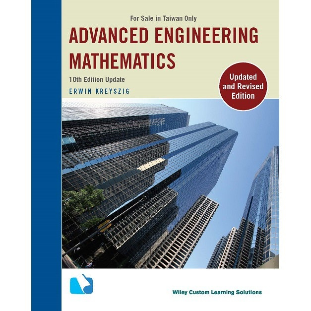 【九.九成新】Advanced Engineering Mathematics 10/e 工程數學