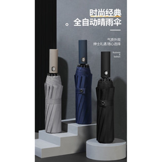 ✨臺灣現貨✨十二骨黑膠自動傘 加大自動傘 自動摺疊傘 12骨自動傘 自動傘 折疊傘 遮陽傘 摺傘 防風傘 雨傘 晴雨傘