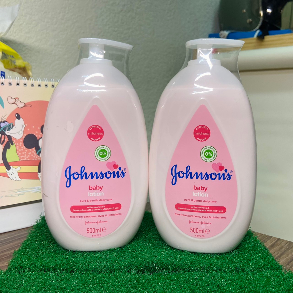 優良近效❗ Johnsons 嬌生 嬰兒溫和潤膚乳500ml(嬰兒乳液) 2023.10