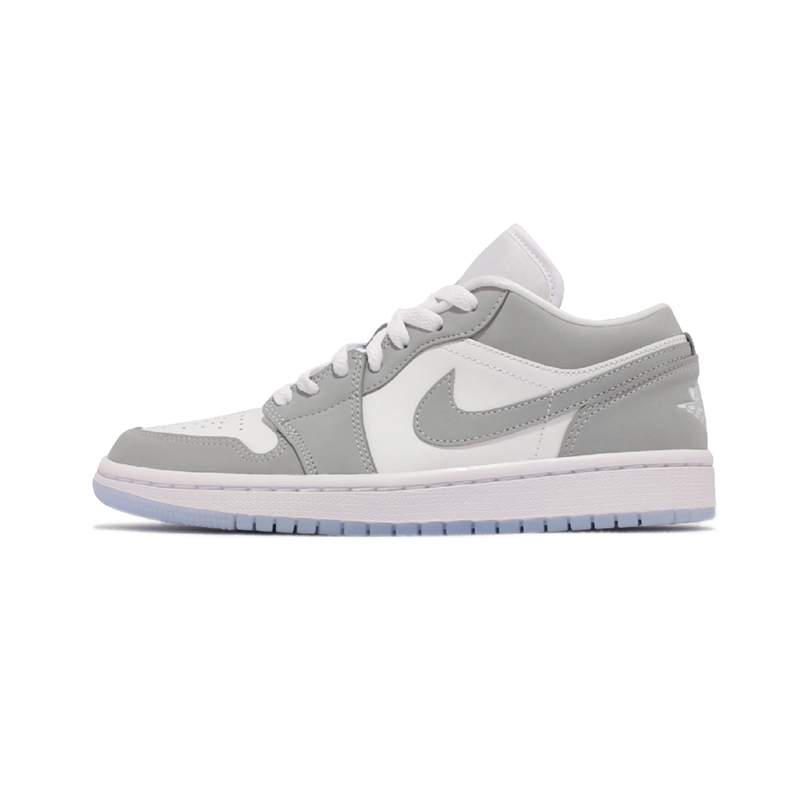 Air Jordan 1 Low W Wolf Grey White 灰白 男女款 DC0774-105