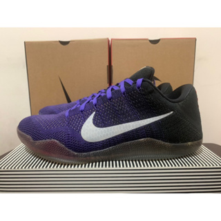 [現貨-二手] Nike Kobe 11 Elite Low Hyper Grape 黑紫 漸變822675-510