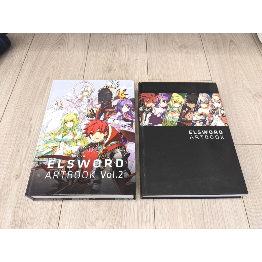 Elsword 艾爾之光 官方 設定集 ARTBOOK VOL1 VOL2
