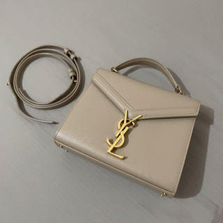 Saint Laurent CASSANDRA 奶茶色小號