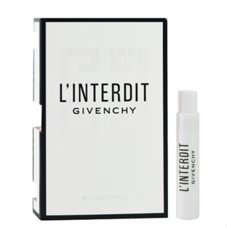 Givenchy L'interdit 紀梵希 禁忌 女性淡香精 / 中性淡香水 1ML針管◐香水綁馬尾◐