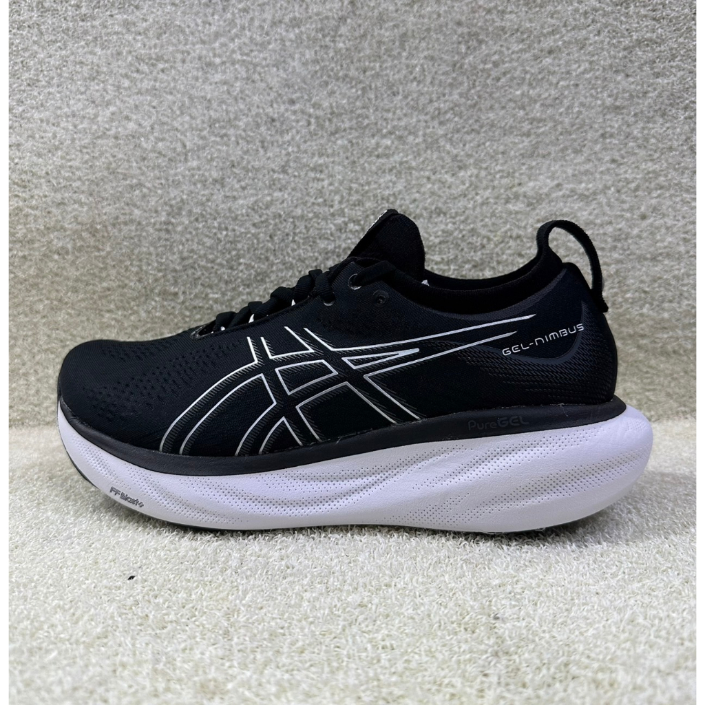 = 球友 運動用品 = 23年下Asics GEL-NIMBUS 25 (2E寬楦) 男慢跑鞋 1011B625-001