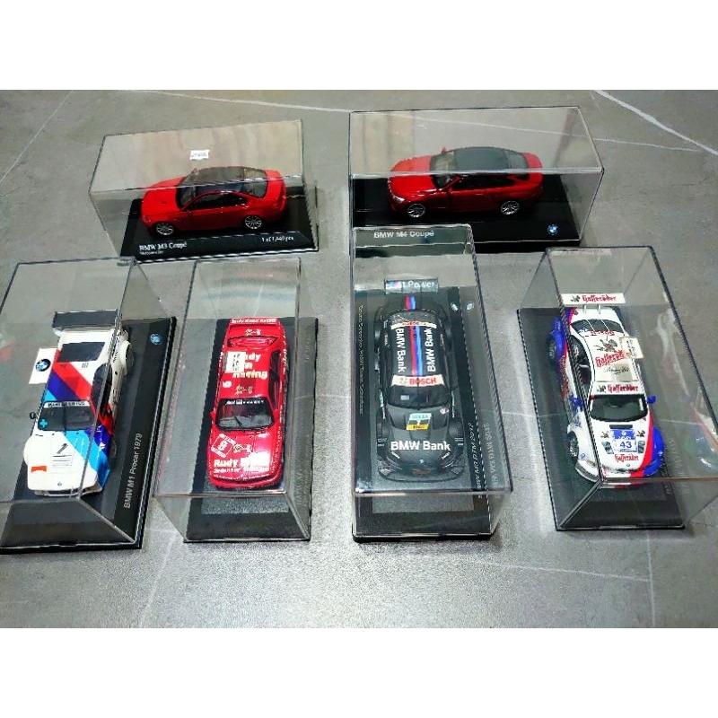 二手 拆封 展示品 德國Minichamps 1/43 BMW金屬車 廠車 市售車 M1 M3 M4 GTR DTM
