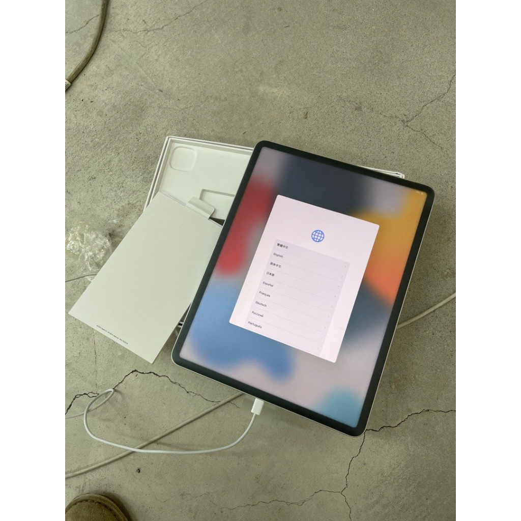 ipad pro 12.9  22款 Apple128g銀色M2芯片 第六代新款