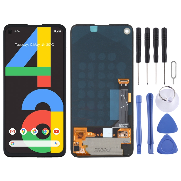 台灣現貨出貨 Google Pixel 4A 4g 液晶 面板 總成 維修專用 附工具包