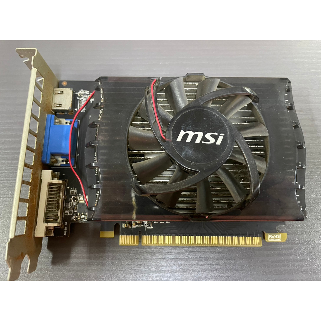 MSI N630GT-MD2GD3 顯示卡(D27) 二手良品 保固30天📌優惠價490
