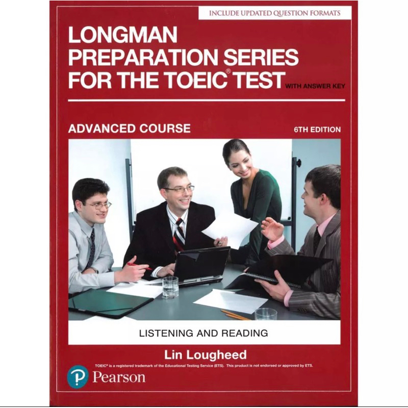 longman preparation series for the toeic test二手近全新