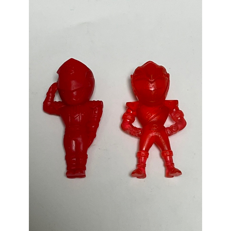 小光玩具 萬代 戰隊4公分素色公仔 巡邏一號 輝煌紅 魔進戰隊 警察戰隊
