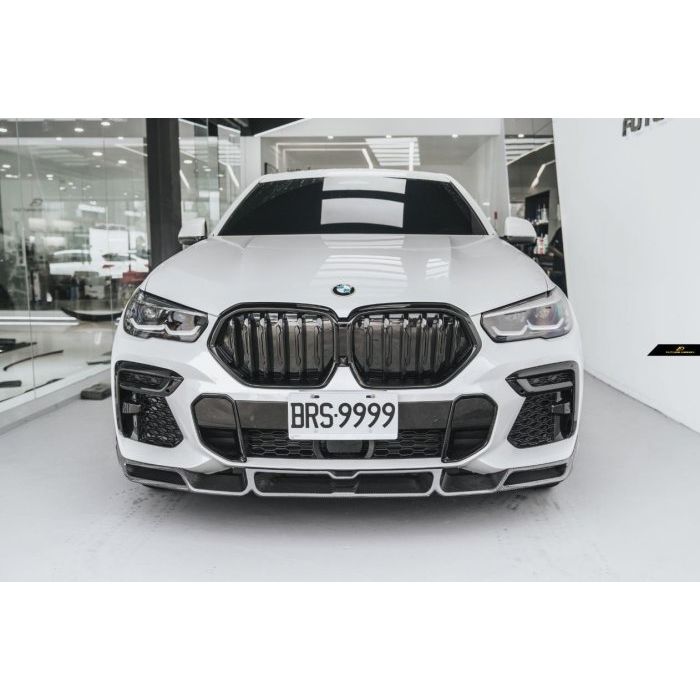 【政銓企業】BMW G06 X6 升級 FD 品牌 高品質 碳纖維 卡夢 CARBON 前下巴 現貨 免費安裝