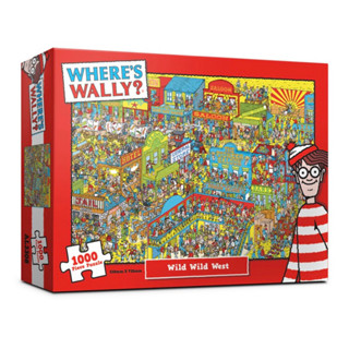 威利在哪裡 尋找沃利 威力在哪裡 狂野的西部 Where’s Wally 1000片拼圖