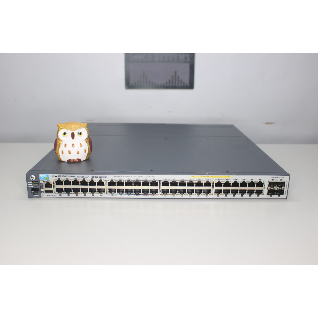 HP J9574A E3800 48G-4SFP+ 48 Port Gigabit Switch POE+