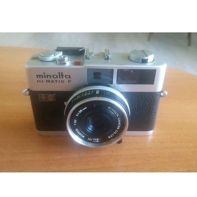Minolta Hi-Matic F 底片相機/f=2.7/38mm