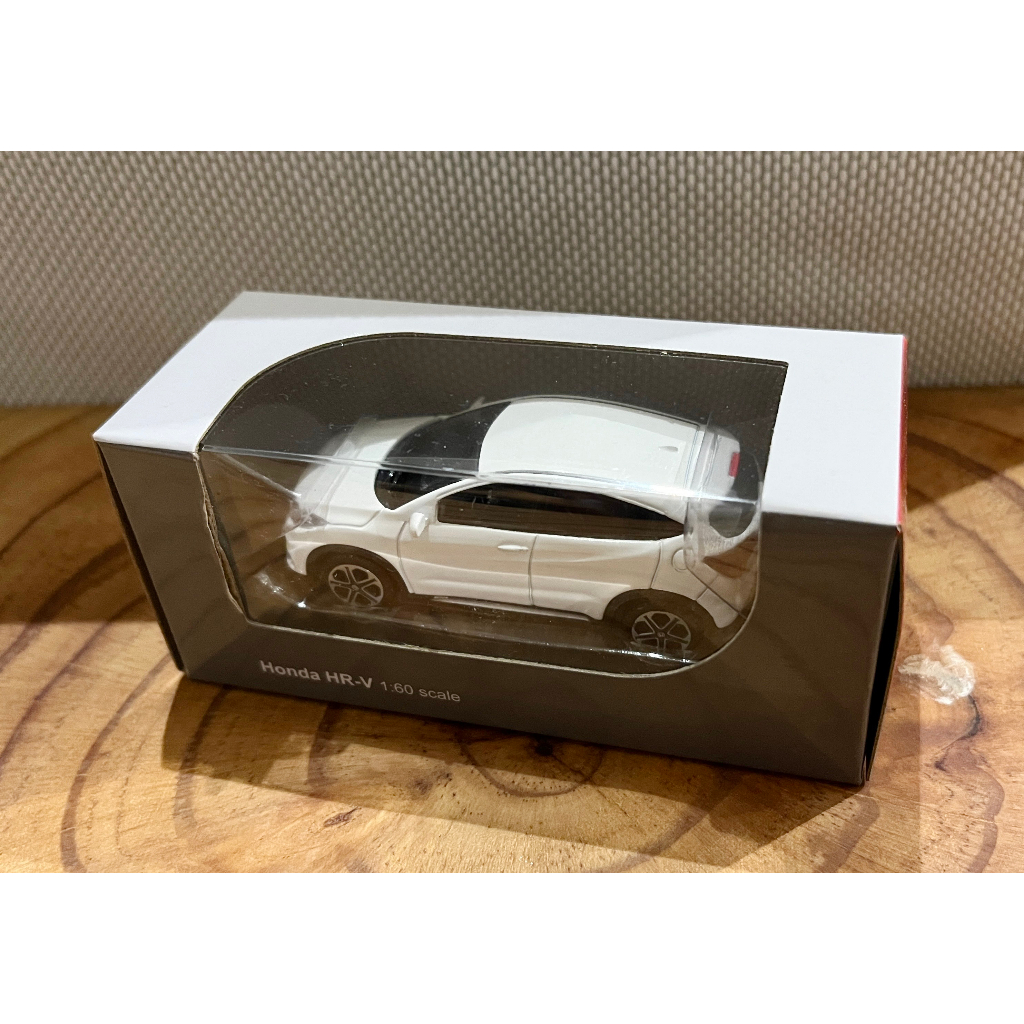 HONDA 本田 HRV 1:60 模型 金屬迴力車 白色