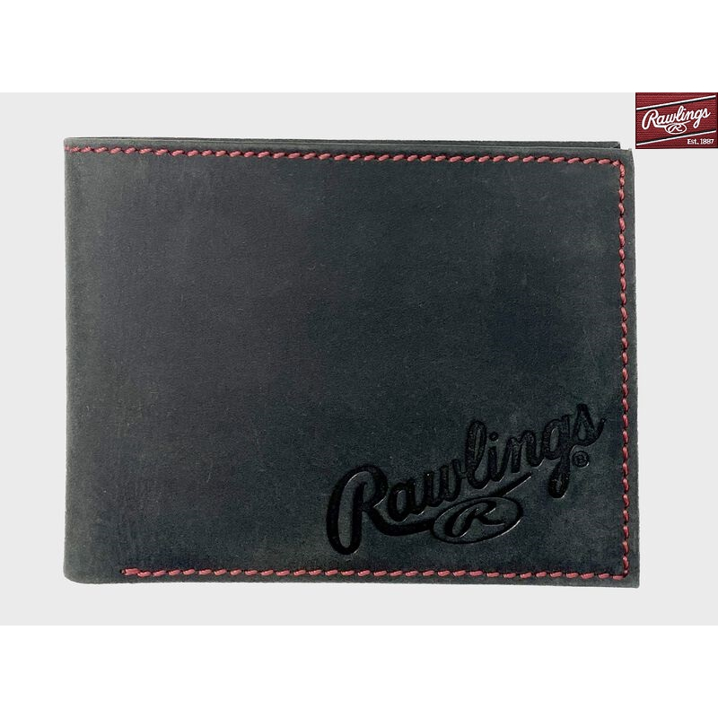 [BPS] 現貨 美國 Rawlings 棒球手套高級牛皮 真皮皮包/皮夾 羅林斯 附專屬收納袋