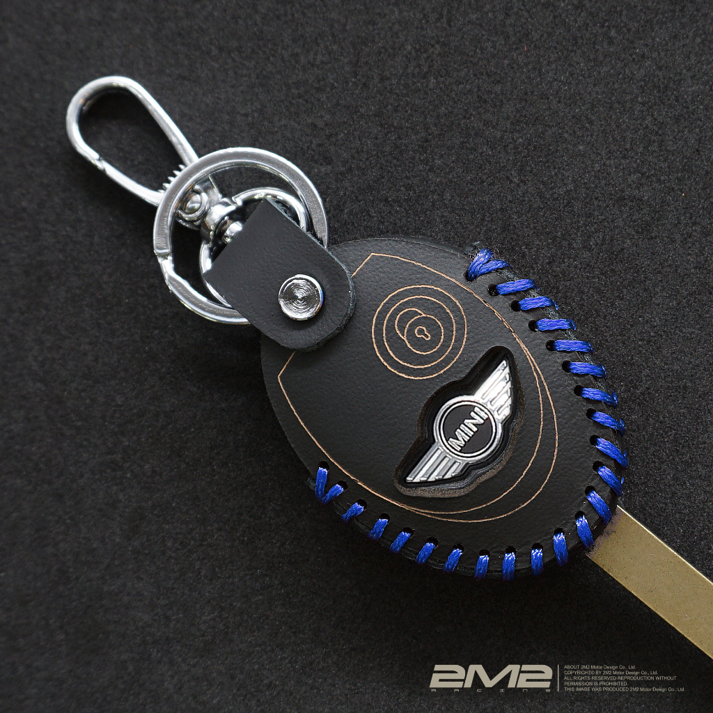 2002-07 MINI COOPER S R50 R53 迷你汽車 鑰匙包 鑰匙圈 鑰匙套 真皮鑰匙包 鑰匙皮套