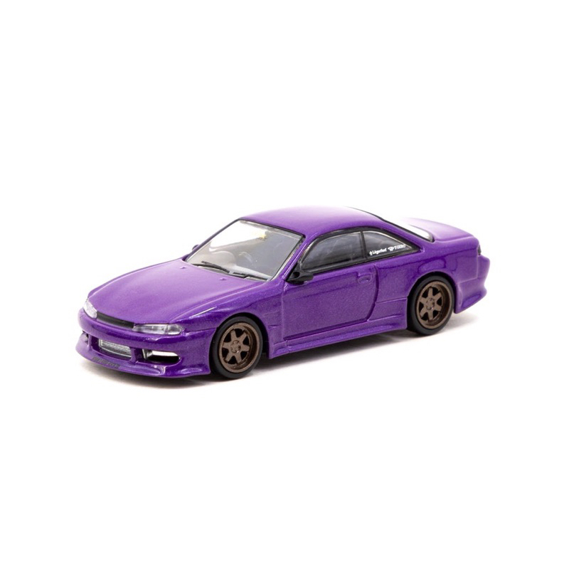 Tarmac Global 1/64 Vertex Silvia S14 紫色