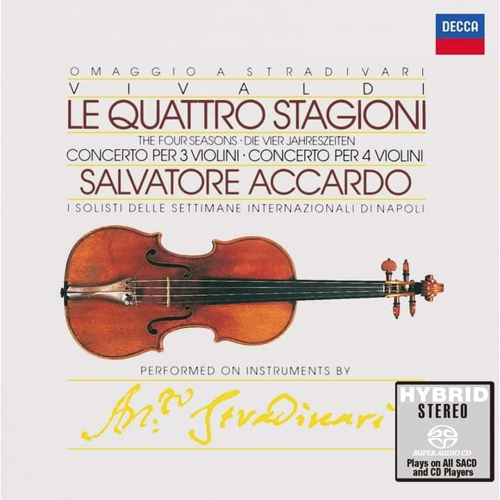 韋瓦第:四季 阿卡多ACCARDO, SALVATORE/Vivaldi : The Four Seasons, 2 C