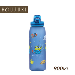 【HOUSUXI官方旗艦】迪士尼玩具總動員系列-三眼怪-Tritan彈蓋水瓶900ml(A1)