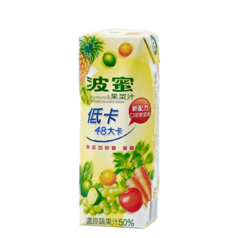 波蜜低卡果菜汁TP250ml
