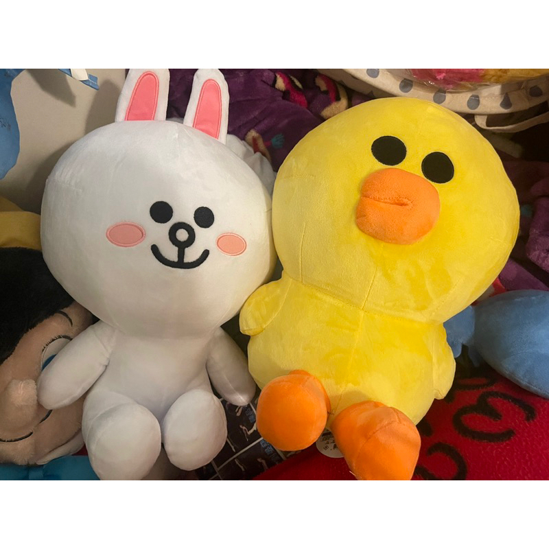 麗寶樂園LINE Friends限定玩偶 兔兔、莎莉兩款